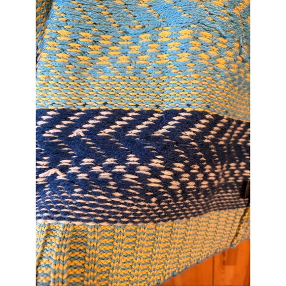 LOVE STITCH BOHEMIAN CARDIGAN LONG SLEEVE WOOL BLEND SIZE M/L (6229) - Picture 6 of 8